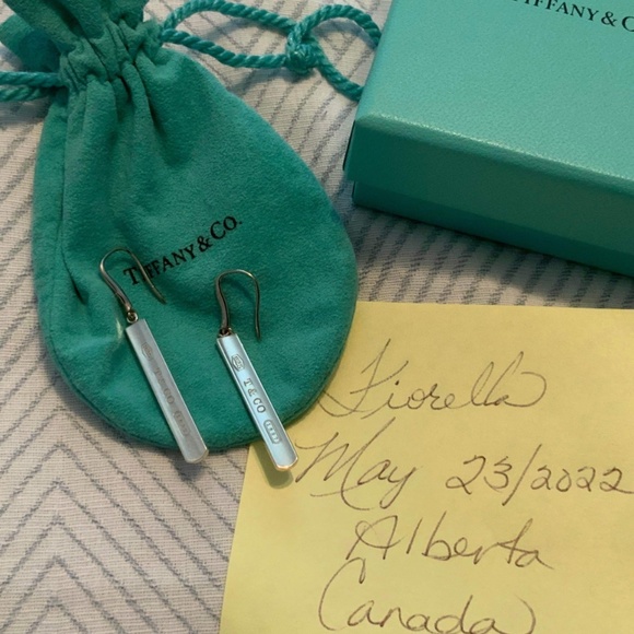 Tiffany Earrings - Picture 1 of 7